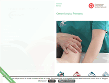 Tablet Screenshot of centromedicopolesano.it